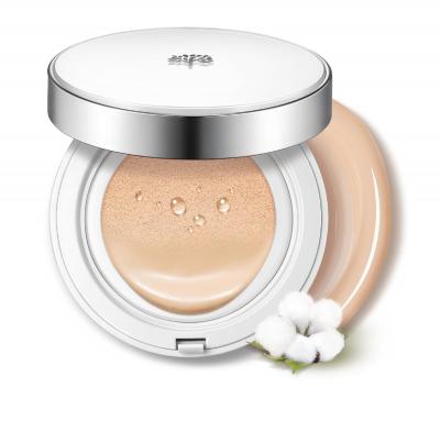 Увлажняющая компактная тональная основа THE FACE SHOP Oil Control Water Cushion V201 Apricot Beige