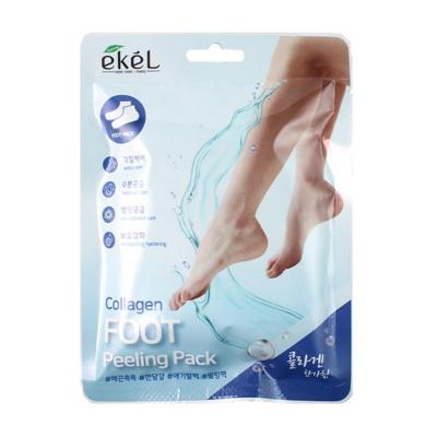 Пилинг-носочки с коллагеном EKEL Collagen FOOT Peeling Pack