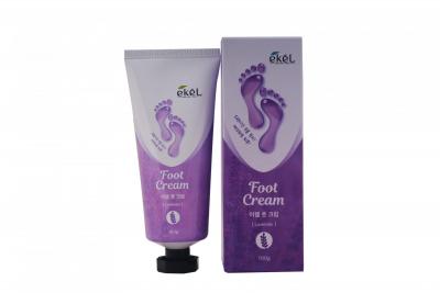 Успокаивающий крем для ног с экстрактом лаванды EKEL Foot Cream Lavender