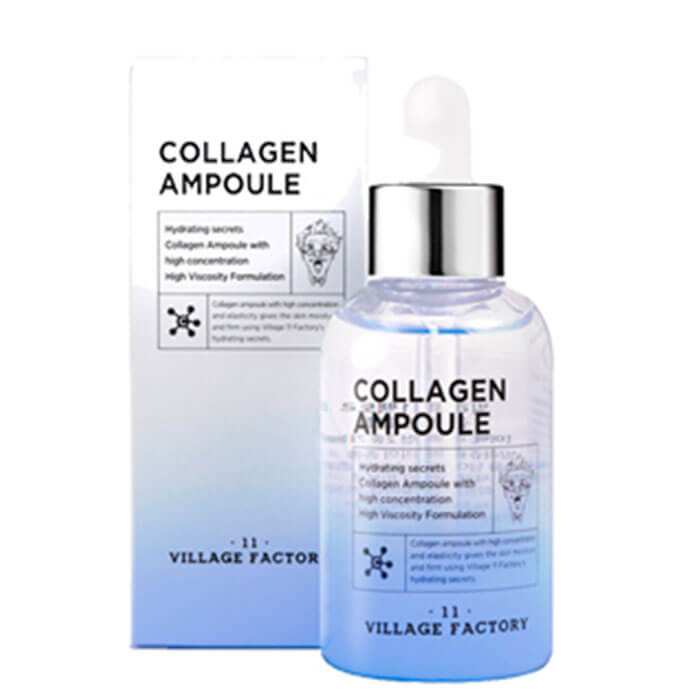 Увлажняющая сыворотка для лица с коллагеном VILLAGE 11 FACTORY Collagen Ampoule