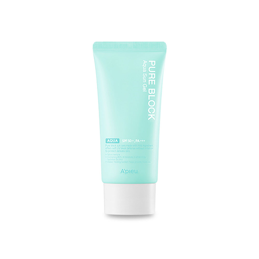 Увлажняющий солнцезащитный гель A'PIEU Pure Block Aqua Sun Gel SPF50+/PA+++