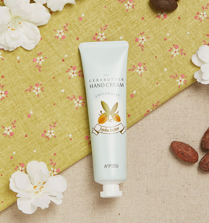 Крем для рук с маслом жожоба A'PIEU Cerabutter Hand Cream Jojoba Butter