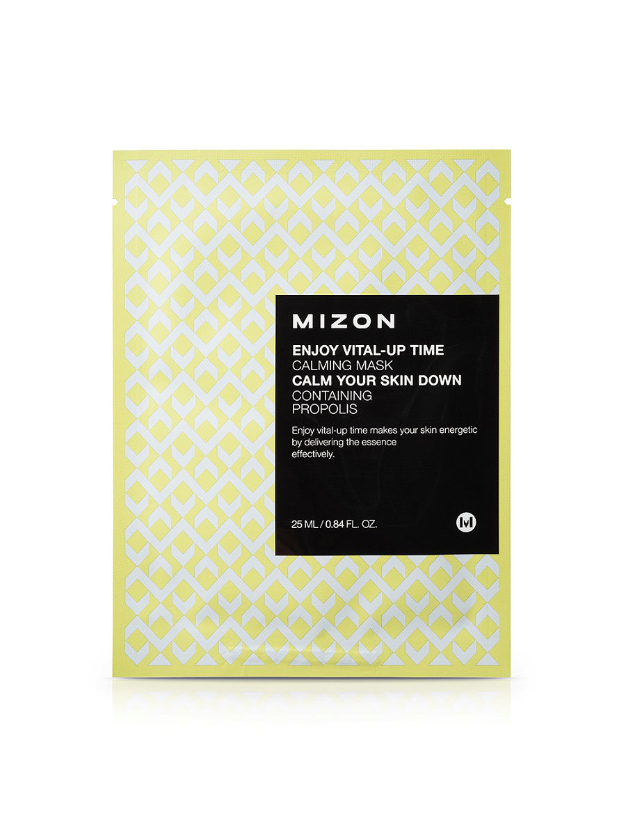Успокаивающая тканевая маска для лица MIZON Enjoy Vital Up Time Calming Mask