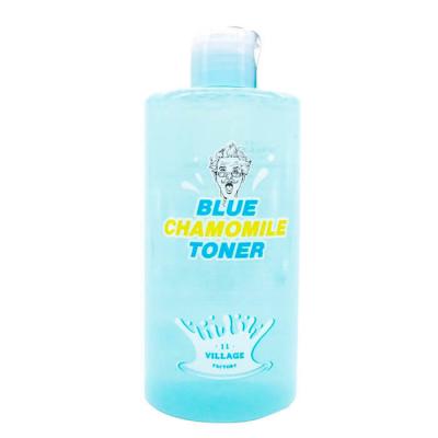 Успокаивающий тонер с экстрактом голубой ромашки VILLAGE 11 FACTORY Blue Chamomile Toner