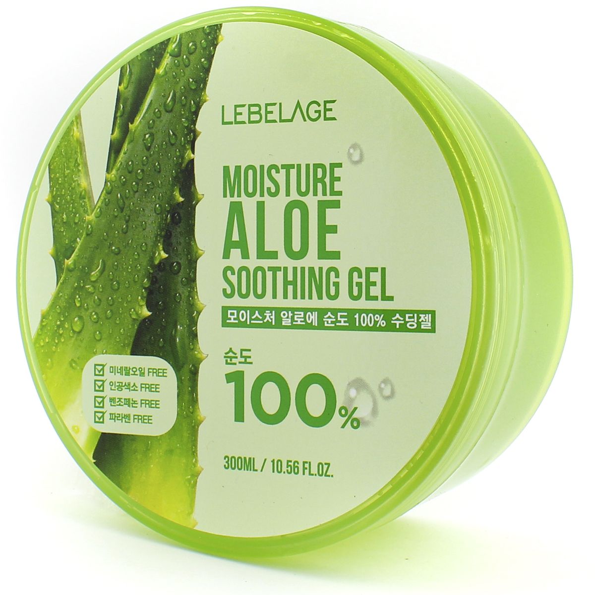 Гель Универсальный успокаивающий с экстрактом алоэ 300 мл Lebelage Moisture Aloe 100% Soothing Gel
