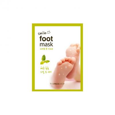 Смягчающая маска для ног THE FACE SHOP Smile Foot Mask