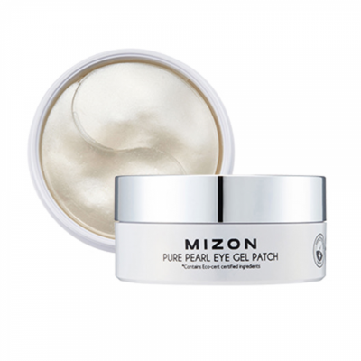 Патчи под глаза гидрогелевые с экстрактом белого жемчуга 60шт MIZON PURE PEARL EYE GEL PATCH