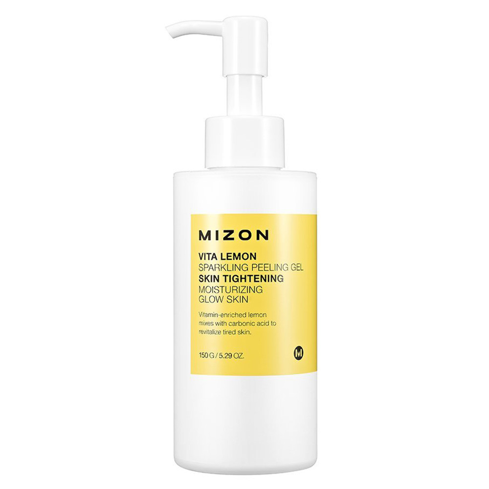 Витаминный пилинг-гель для лица с экстрактом лимона MIZON Vita Lemon Sparkling Peeling Gel