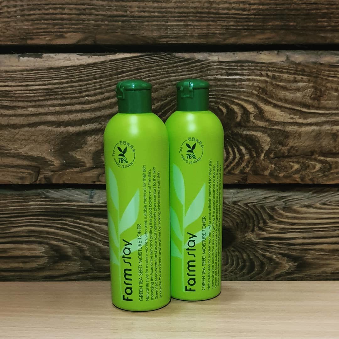Увлажняющий тонер с семенами зелёного чая FarmStay Green Tea Seed Moisture Toner