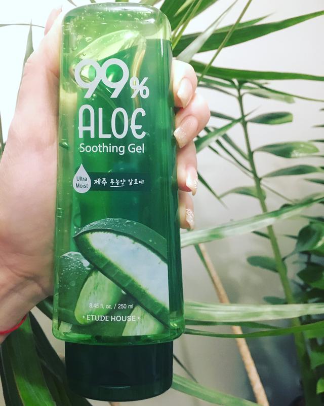 Универсальный гель с 99% содержанием экстракта сока алоэ вера ETUDE HOUSE 99% Aloe Soothing Gel