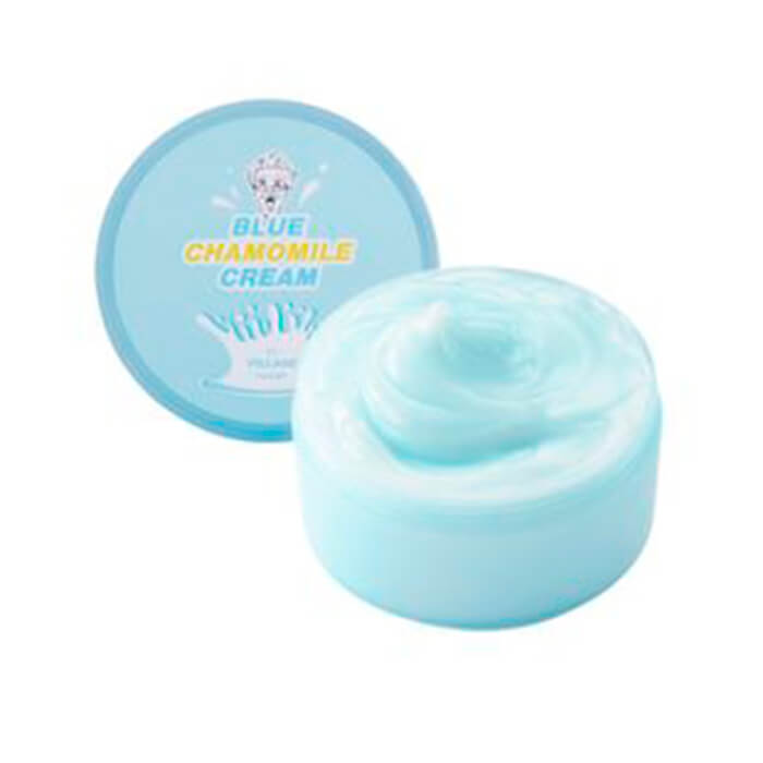 Успокаивающий гель крем с экстрактом голубой ромашки VILLAGE 11 FACTORY Blue Chamomile Cream