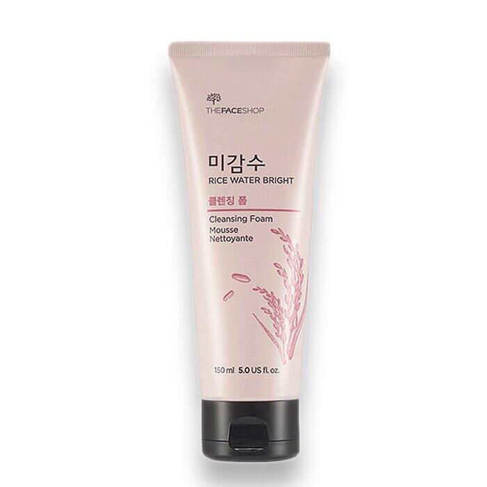 Пенка для умывания с рисовой водой и отрубями THE FACE SHOP Rice Water Bright Foaming Cleanser