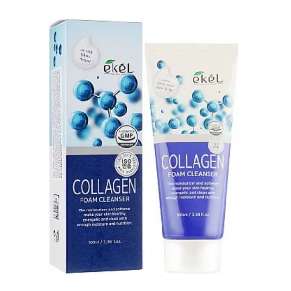 Пена для умывания с коллагеном Ekel Foam Cleanser 180 мл Collagen