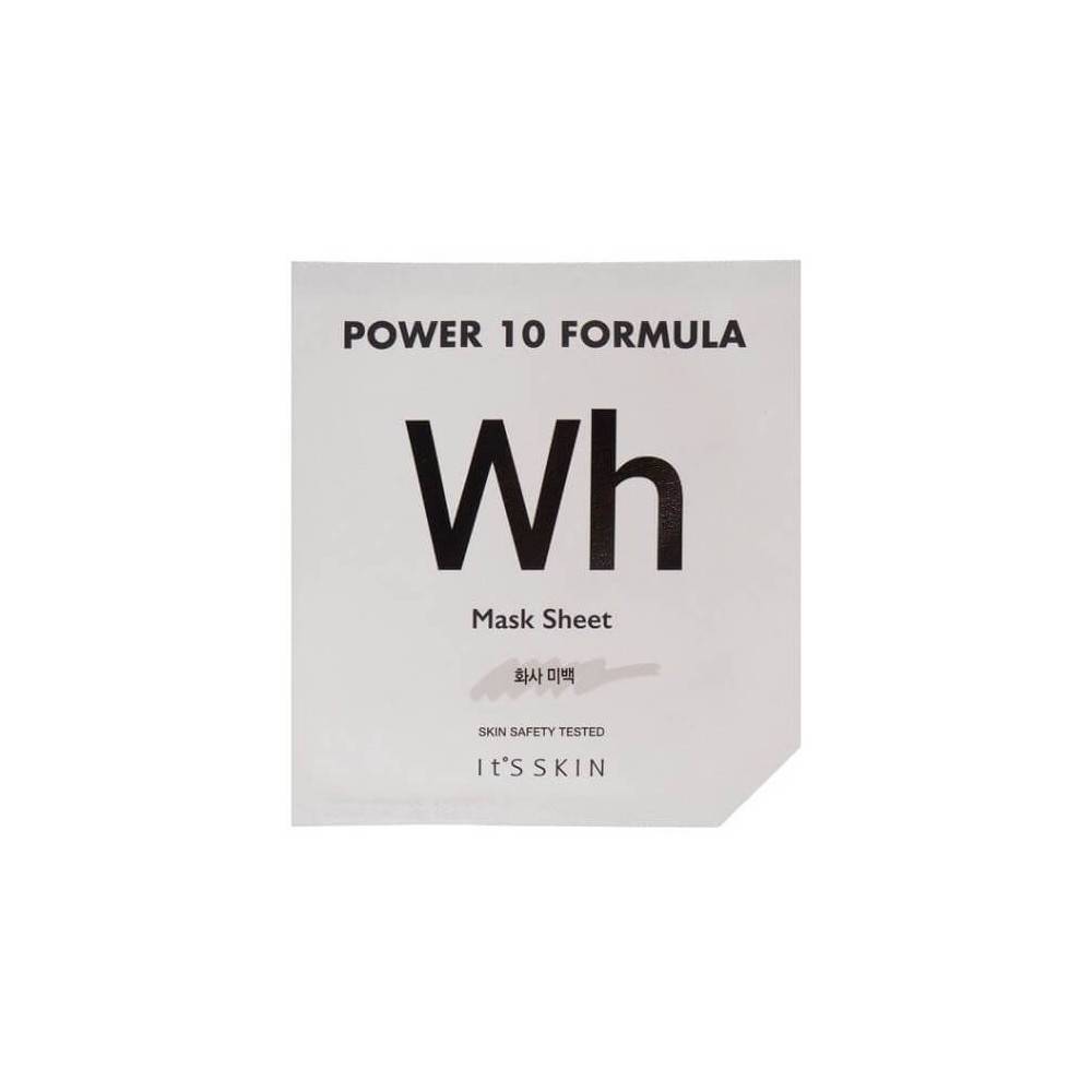 листовая маска арбутином IT'S SKIN Power 10 Formula WH Mask Sheet