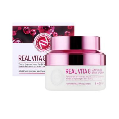 Питательный крем для лица с 8 витаминами ENOUGH Real Vita 8 Complex Pro Bright up Cream
