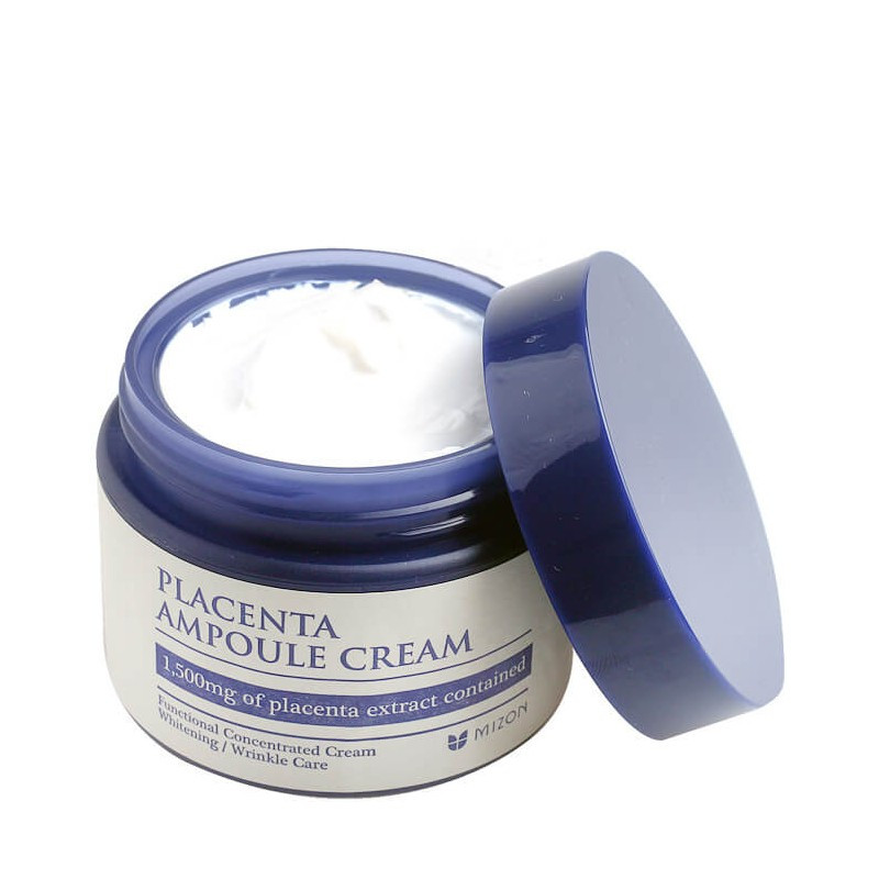 Антивозрастной плацентарный крем для лица 50мл MIZON Placenta Ampoule Cream